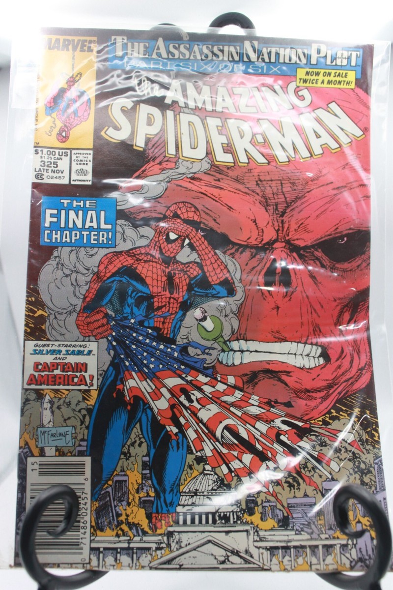 【アメコミリーフ】Amazing Spiderman サインド Lot of *4* AMAZING SPIDER-MAN: #358, 364, 376, 377 (NM