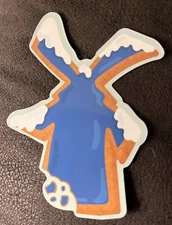 DUTCH BROS WINDMILL SNOWCAPPED STICKER DROP DEC 4 2024