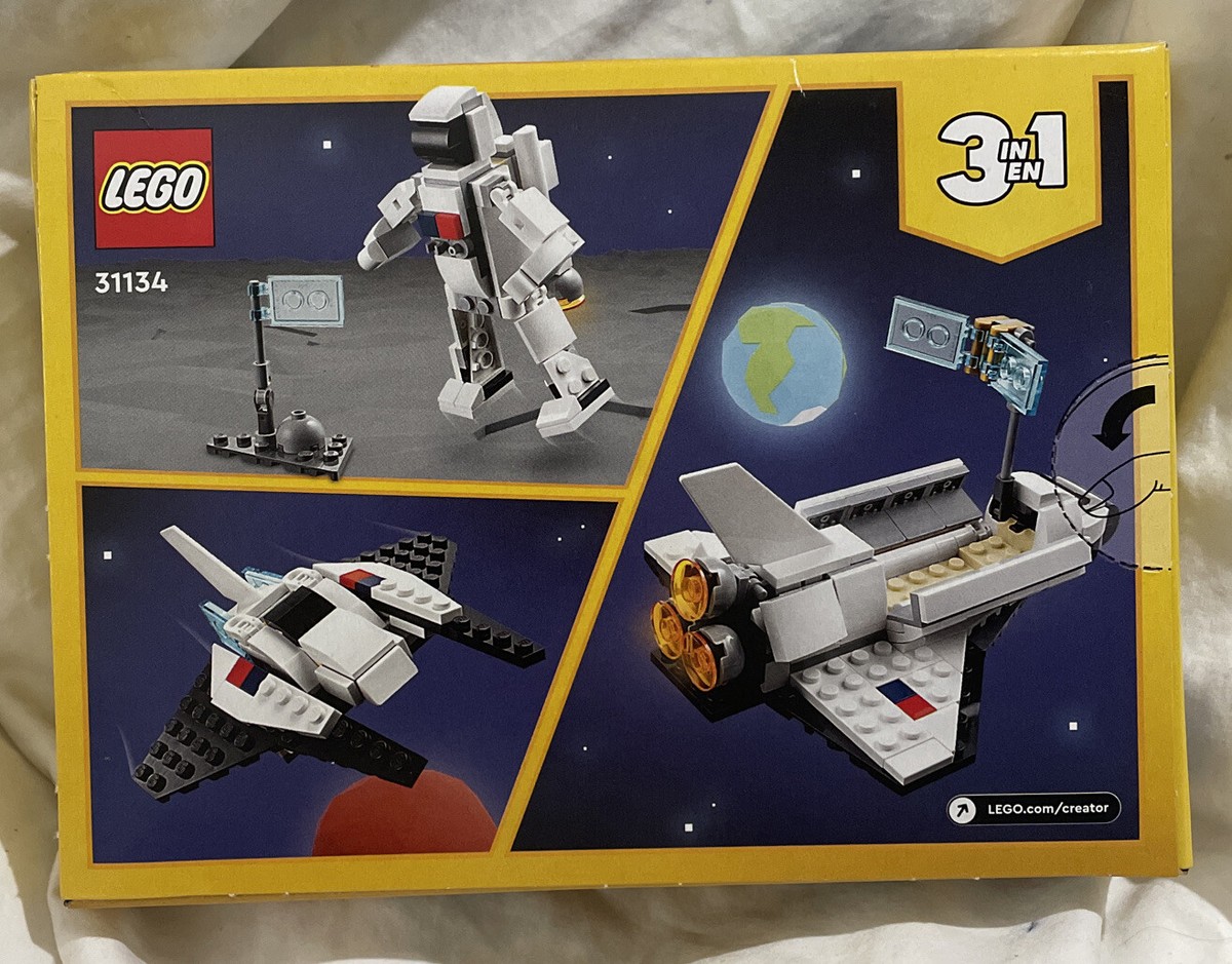 LEGO 31134 Creator 3in1 Space Shuttle to Astronaut Figure