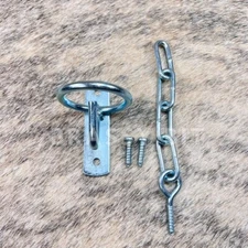 Wall Mount Bucket Hook w/ Safety Chain