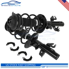 For Dodge Dart 2013-2016 Front Pair Complete Shocks Struts & Coil Springs