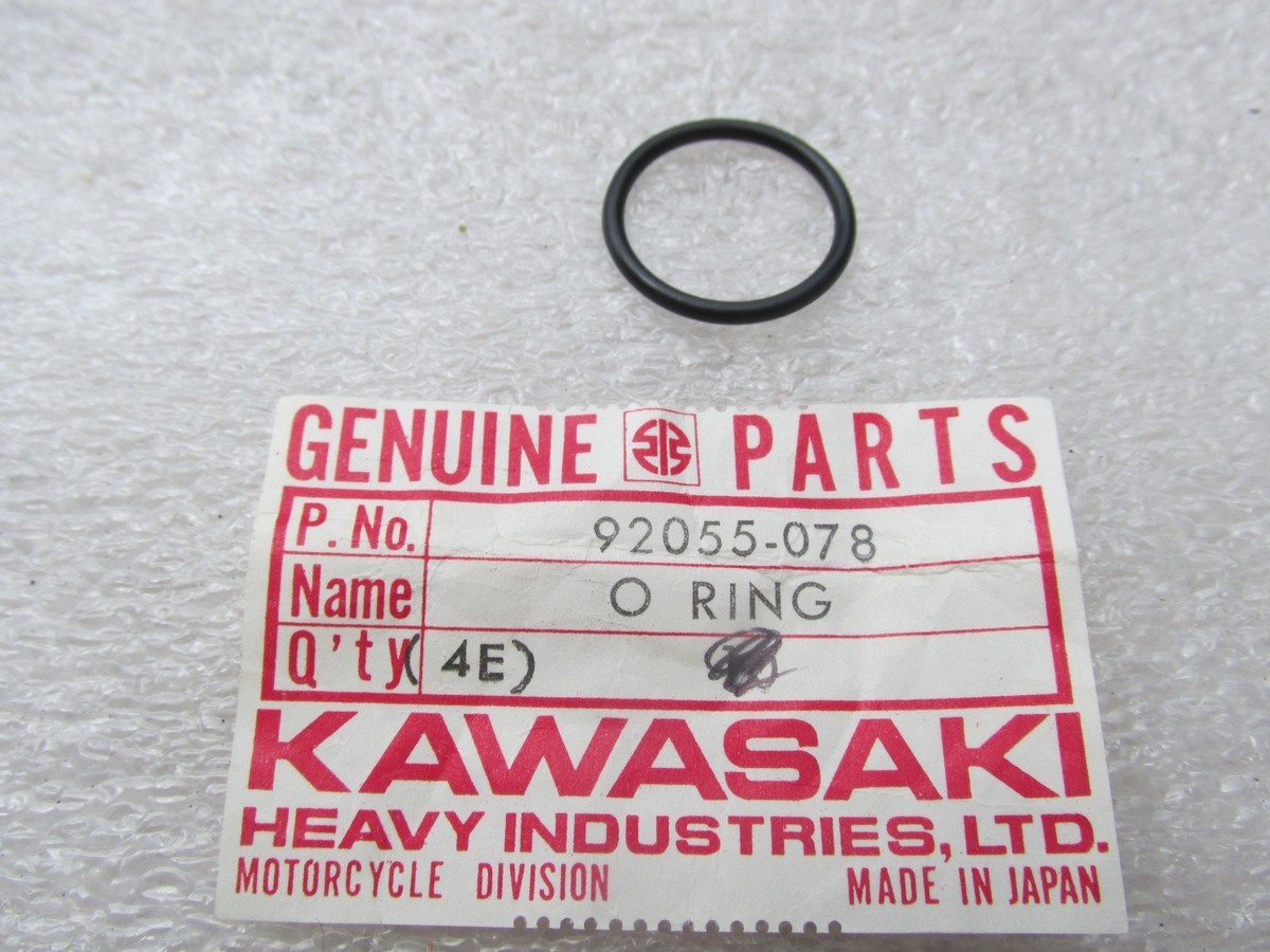 KAWASAKI NOS NEW 92055-078 KD KDX KX KZ NEWTRAL POSITIONER O RING