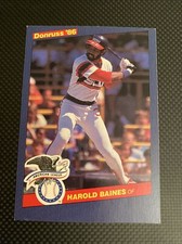 1986 Donruss Jumbo All Star #49 Harold Baines White Sox 3 1/2
