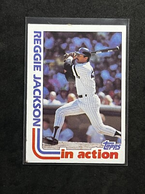1982 Topps - In Action #301 Reggie Jackson