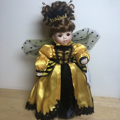 VTG Marie Osmond Doll Beauty Bug Ball Queen Bumble Bee Magical Handcrafted Wings