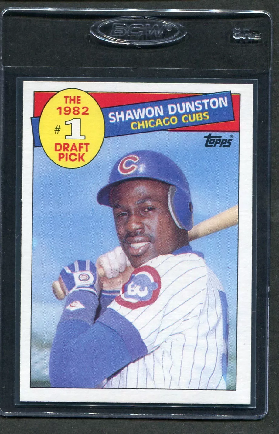 Shawon Dunston trading card