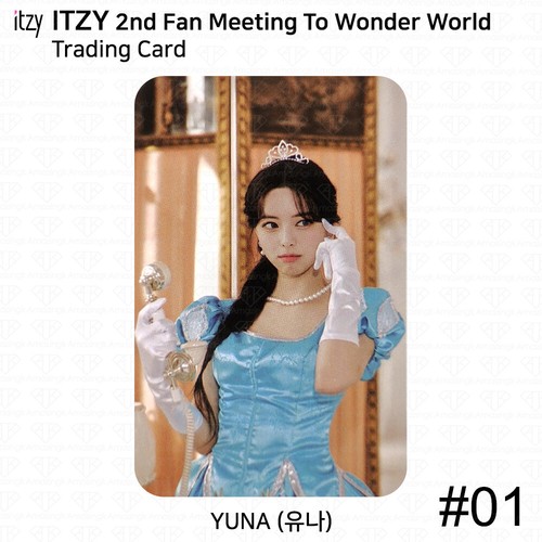 ITZY 2nd Fan Meeting To Wonder World Trading Card Photocard KPOP K-POP - Picture 105 of 144