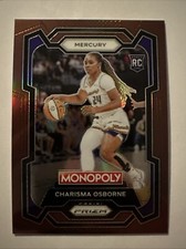 2024 Monopoly Prizm WNBA Charisma Osborne Brown Prizm #20 RC Mercury /249