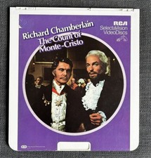 RCA VideoDisc CED - The Count of Monte-Cristo - RCA Selectavision - 1981