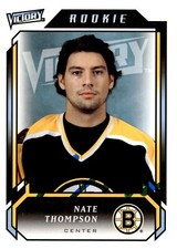 Nate Thompson - Signed 2006-07 Upper Deck Victory Rookie Card #308