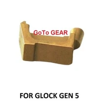 GTG For Glock Gen 5  TiN Gold Extractor w/LCI Loaded Chamber Indicator 9mm 