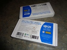 Lot of 2 Tripp-Lite USB 3.1 USB-C Aluminum Docking Station w/ PD Charge Open Box