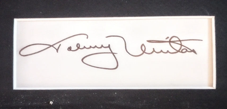 Johnny Unitas Autographed Original Oil Painting PSA/DNA COA - Image 3 of 4