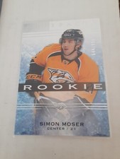 2014-15 Artifacts Simon Moser Rookie Silver /999 Rc #147 Nashville Predators