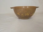 PYREX Mixing Bowl Early American Cinderella #441, 1-1/2 PT.  Brown Gold Vintage