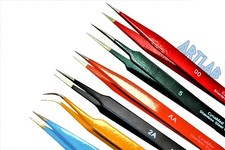 NEW SET OF 6 JEWELRY REPAIR TWEEZERS JEWELRY NIPPER REPAIR HAND TOOL DIY