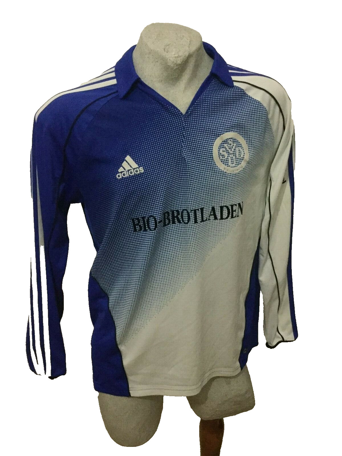Adidas Braunschweig SV South Matchworn #9 Football Vintage Shirt