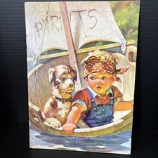 VINTAGE 1940 s PYRUTS TRAY PUZZLE-E.E. FAIRCHILD CORP. -20 PIECES