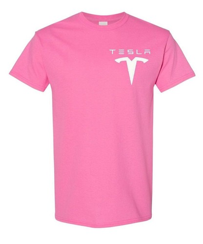 Tesla Motors Emblem T-Shirt Unisex Cotton Tee 9 Colors New Casual Crew Neck - Picture 14 of 18