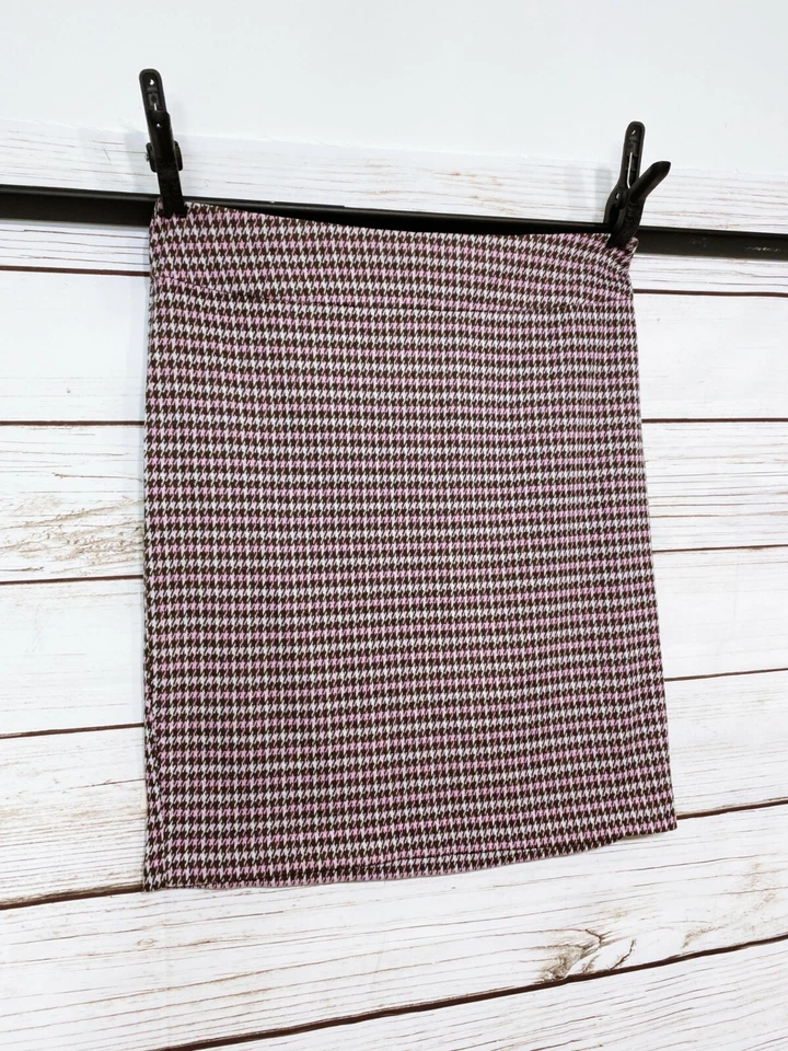 Falda recta Soft By Avenue para mujer talla 14/16 multicolor elástica cremallera lateral Foto 3 de 4