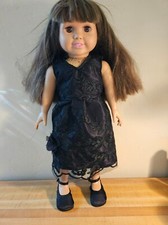 American Girl doll clothes casual party dress. Doll not for sale.