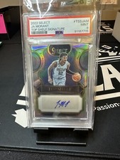 2022 Select Ja Morant Top Shelf Silver Signature PSA 9 Holo $300BV Memphis 
