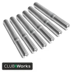 Aluminium golf shaft extension .600" - Pack of 6 extensions