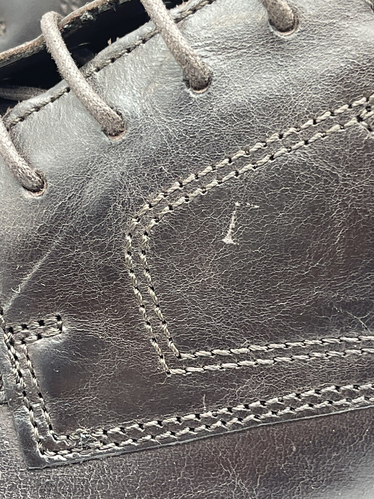 SAOLA ecco uomo derby stringato marrone 13 13 5 US delicatamente indossato