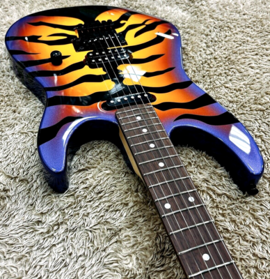 Edwards By ESP E-PURPLE TIGER George Lynch Model Electric Guitar