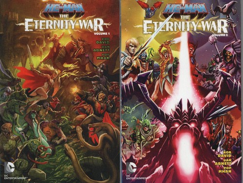 He-Man Masters of the Universe The Eternity War Vol 1 & 2 OOP TPB Graphic Novel - Picture 1 of 5