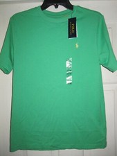Polo Ralph Lauren Boys' T-Shirt in Green - Size L 14-16 - NWT