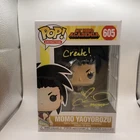 MY HERO ACADEMIA AUTOGRAPHED MOMO YAOYOROZU FUNKO POP WITH POP PROTECTOR 🔥