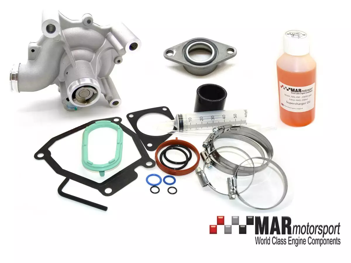 MINI R53 Cooper S W11B16 Supercharger Service Kit Waterpump Flange