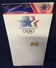 1984 Los Angeles LA USA Official Olympics 100 Sheet Magnetic Pad Still Sealed  
