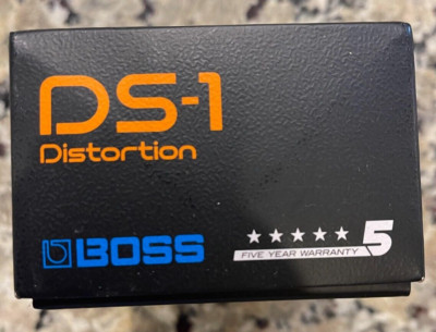 BOSS DS-1 Distortion Guitar Effects Pedal
