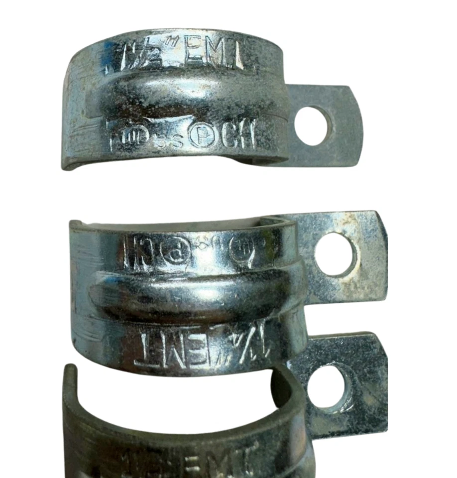 (Mix Pack of 3) Cutler Hammer 1-1/4" & 1-1/2" One Hold Strap Clip - Image 3 of 4