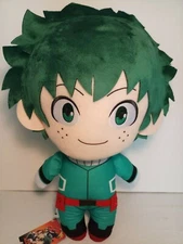 Large Fukuya 16"  My Hero Academia Midoriya Izuku 40cm Plush NWT