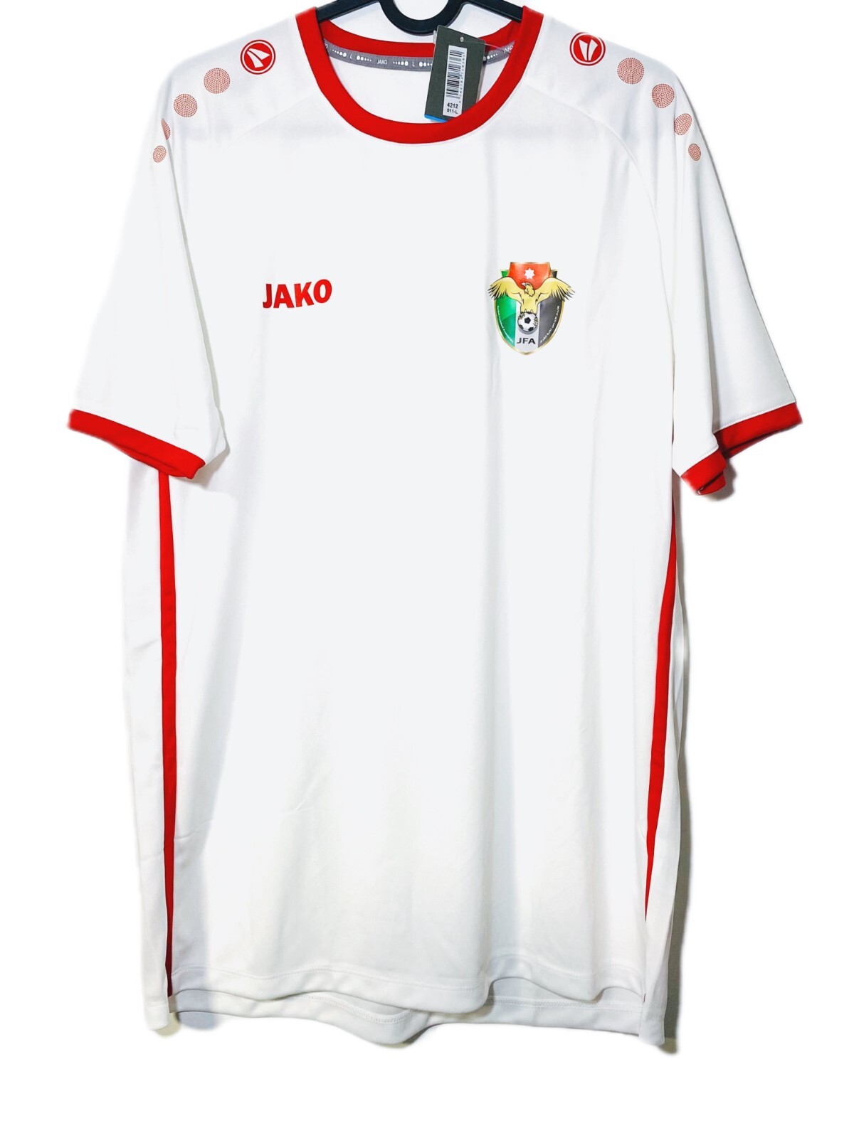 *NUEVO CON ETIQUETAS* 2024 Hachemite Kingdom of J Home Shirt Talla L Copa Asiática Al-Tamari Yazan