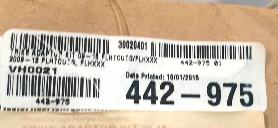 NOS, VANCE & HINES MUFFLERS / EXHAUSTS ADAPETRS OEM 442-975 - Image 3 of 4