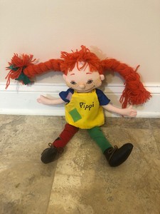 vintage pippi longstocking doll