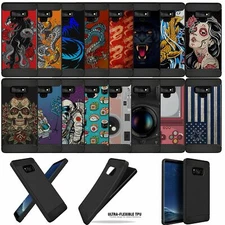 Slim Case for Samsung Galaxy Note 9, Flexible Durable Elegant TPU Cover