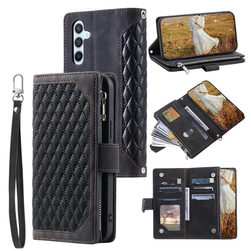 For Samsung Galaxy S25 5G Wallet Cases Zipper leather Credit ID Card Slots Cover - Bild 18 von 86