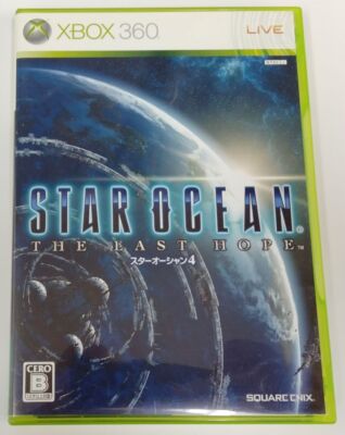 Microsoft Xbox 360 Star Ocean 4: The Last Hope Japan Ver w/ Box & Manual 5927 SP