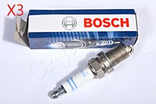 BOSCH 3x Zündkerze Für AUDI CHANGHE CHEVROLET CHRYSLER DAEWOO 84-17 0242229659