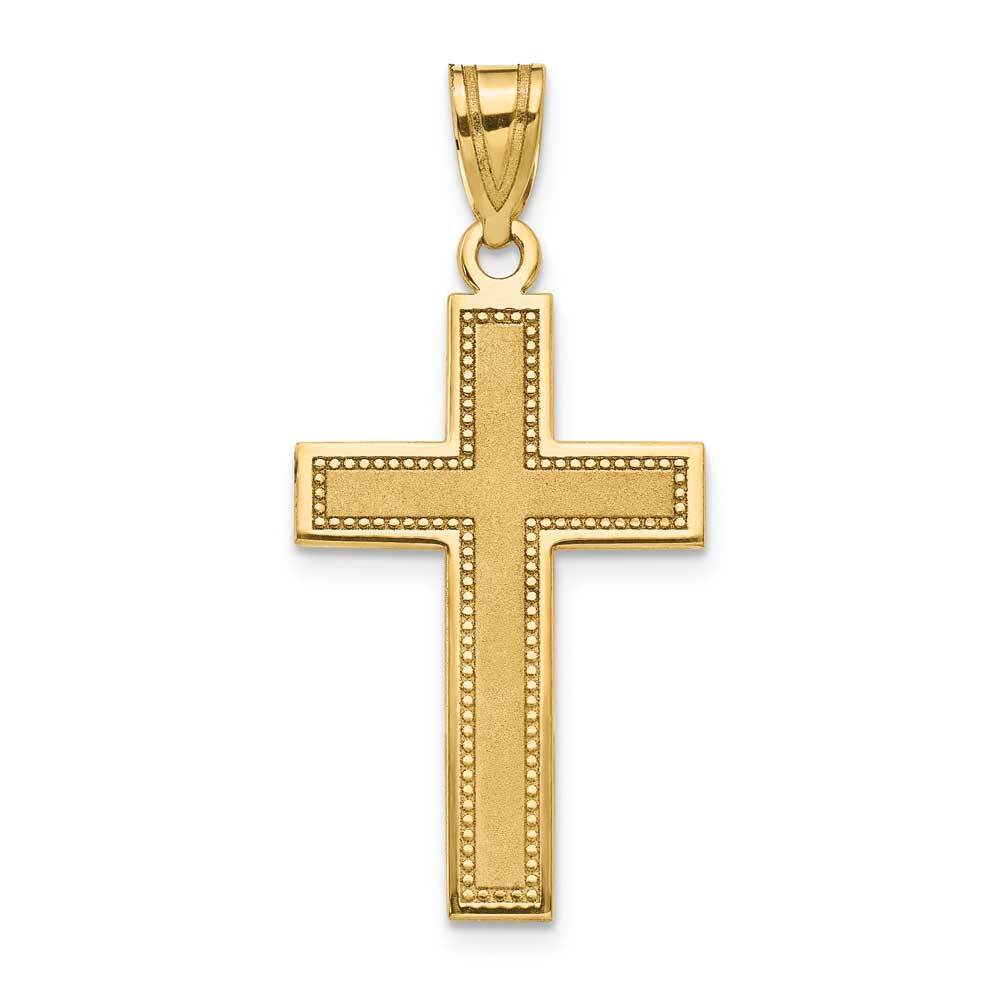 14K Gold Large Satin Cross Pendant 0.7 x 1.4 in | eBay 14K Gold Large Satin Cross Pendant 0.7 x 1.4 in | eBay