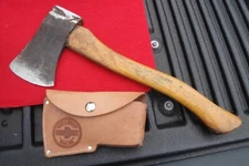 VINTAGE BOY SCOUT AXE HANDLE LINK NO. 11-14 CUSTOM HEAD N SNOW NEALLEY CASE