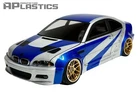 RC Body Car Drift 1:10 BMW 3 E 46 M3 Coupe Wide E46 style APlastics New Shell