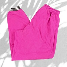 Vintage 90s Carlton Fashion Sweatpants Womens 20W Plus Jogger Pink Made in USA