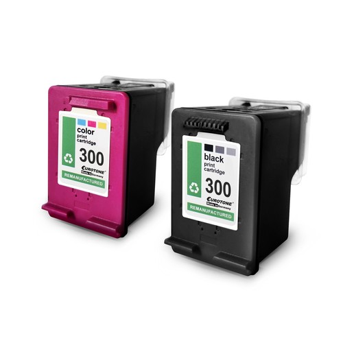 2x Eurotone Ink 1+1 for HP Deskjet fw4280 fw4235 fw2418 fw4273 D-2566 fw4492