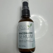 eva naturals Niacinamide Serum Vitamin B3 & E  Hyaluronic Acid • Rosemary •2 oz